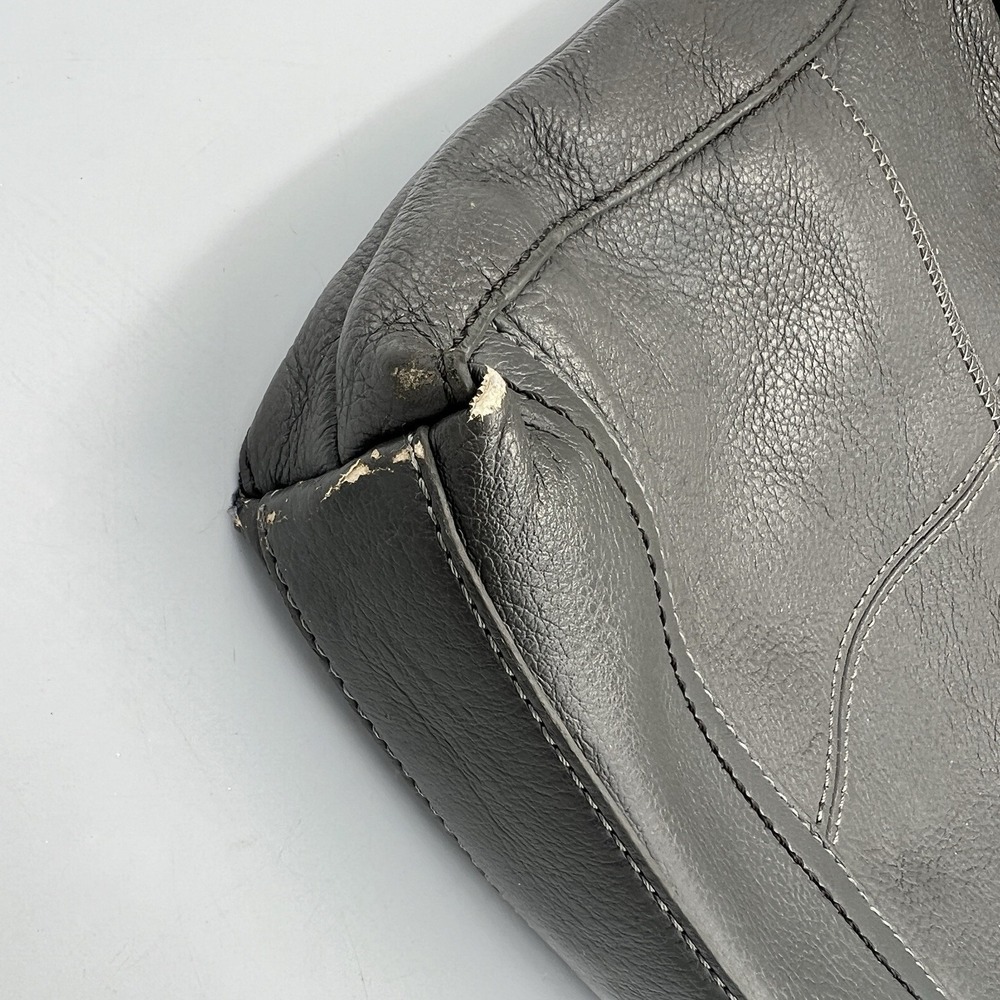 THE SAK Lucia pebbled leather women's crossbody bag -Dark Grey - Picture 8 of 9